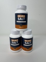 (3 Pack) Neuro Salt Nootropic All Natural Brain Supplement NeuroSalt 180ct 11/27