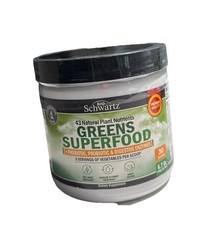 Super Greens Superfood Powder Greens Powder Probiotics Prebiotic Digestion 6.7oz