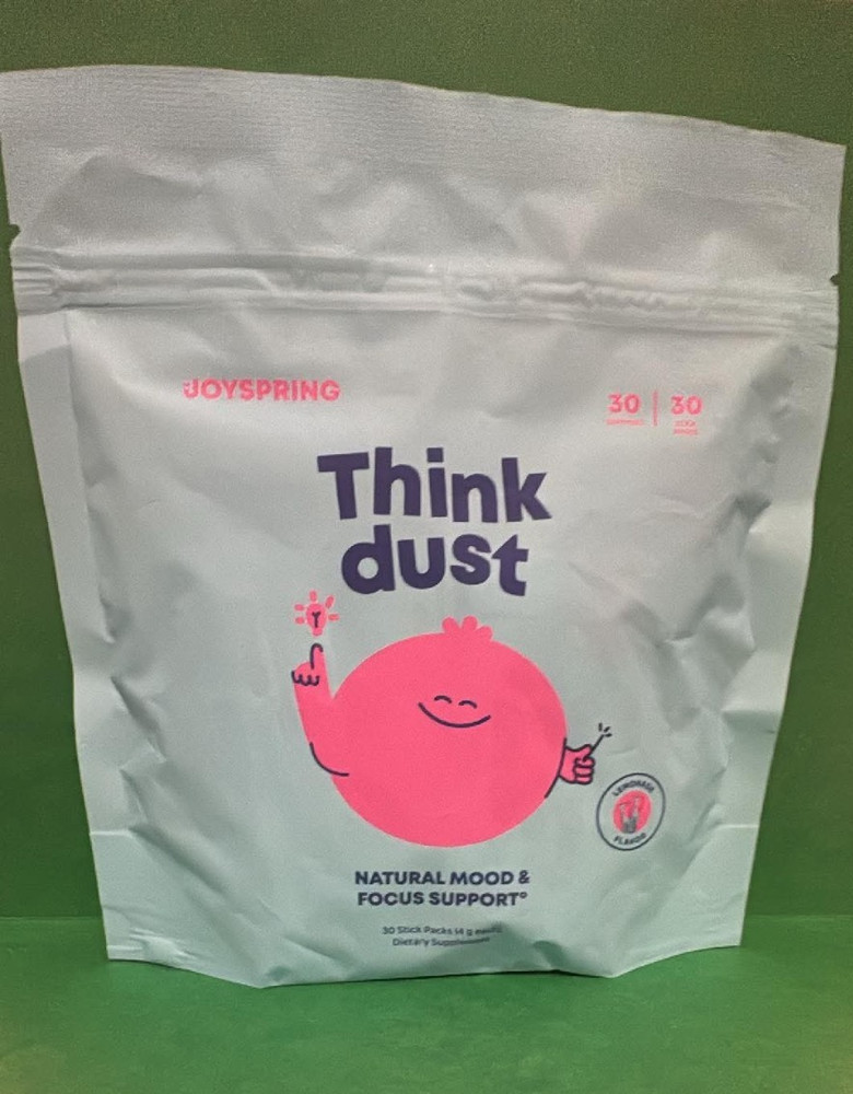 Joyspring Think Dust 30ct for Natural Mood & Focus – New Sealed Exp 1/2028