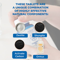 kIT SUPER FOOD⭐️ ORMUS+ZINC SUPPLEMENT+DETOX TABLETS-100%NATURAL W SEA MINERALS