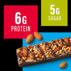 KIND Gluten Free Dark chocolate nuts & Sea Salt Snack Bars 1.4 oz, 6 Count Box..