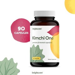 Brightcore Nutrition Kimchi One Kimchi Powder Capsules Probiotics Enzymes