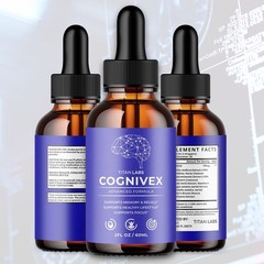 (2 Pack) Cognivex Nootropic Brain Health Support Drops Cogni Vex 60 Servings