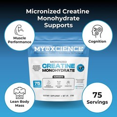 MYOXCIENCE Micronized Creatine | with 100% Creavitalis—The World’s Purest Mic…