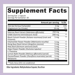 BB Company inergySLEEP | Natural Sleep Supplement & Sleep Aid for Deep Sleep