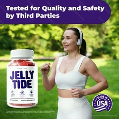Jelly Tide Gummies, Natural Weight Loss Supplement & Metabolism Support 60ct
