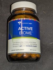 Gundry MD Active Biome Digestive & Metabolic Support 60 Capsules 400mg Exp 2025