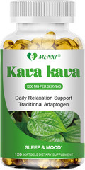 Natural Relaxing Mood Sleep Support 120 Vegan Capsules 1000mg Extra Strength USA