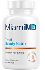 MiamiMD Total Beauty Matrix Dietary Supplement – 60 Capsules Exp 10/25