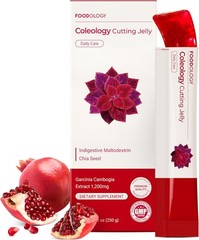 FOODOLOGY Coleology Cutting Stick Jelly (Pomegranate) – Dietary Fiber Supplement