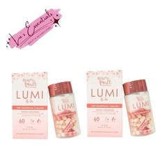 2X Beauty Vault LUMI 24H Glutathione Capsules, 60 Capsules