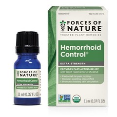 Forces of Nature Hemorrhoid Treatment, Extra Strength 0.37 Fl Oz (Pack 1)
