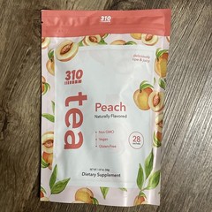 310 Nutrition Peach Tea 28 Count Sachets Exp 4/2027
