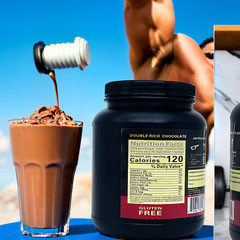 PureTaqwa-Diamond Standard 100% Whey Protein Powder-Double Rich Chocolate Flavor