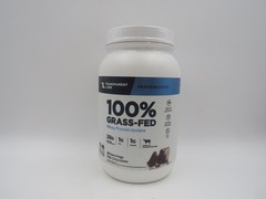 Transparent Labs Grass-Fed Whey Protein Isolate 2.31lb Milk Chocolate EXP 01/28