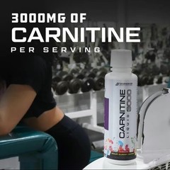 Cutler Nutrition Liquid Carnitine 3000 Multi Flavors, 3000mg Triple L-Carnitine