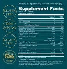 WEEM Hair Skin and Nails Gummies – Supports Healthy Hair – Vegan biotin Vitamins