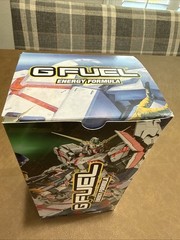 G Fuel Gundam Unicorn Stainless Steel Shaker Cup 24 oz. NEW DAMAGED BOX