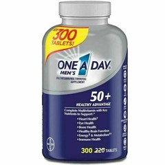 One A Day Men’s 50+ Healthy Advantage Multivitamin (300 ct.)