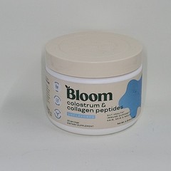 Bloom Colostrum & Collagen Peptides Unflavored 4.16 Oz EXP Jan 2027