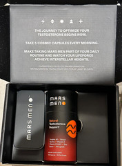 MARS MEN Natural Testo Support 150ct – 1 Month Supply+ Travel Tin *AUTHENTIC!*