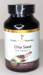 Florida Herbal Pharmacy Chia Seed Extract, 1,000 mg, 60 Servings, Exp. 12/27