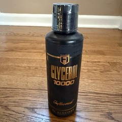 HOSSTILE Liquid Glycerol 1000 Unflavored Hydration & Muscle Fullness 31 Servings