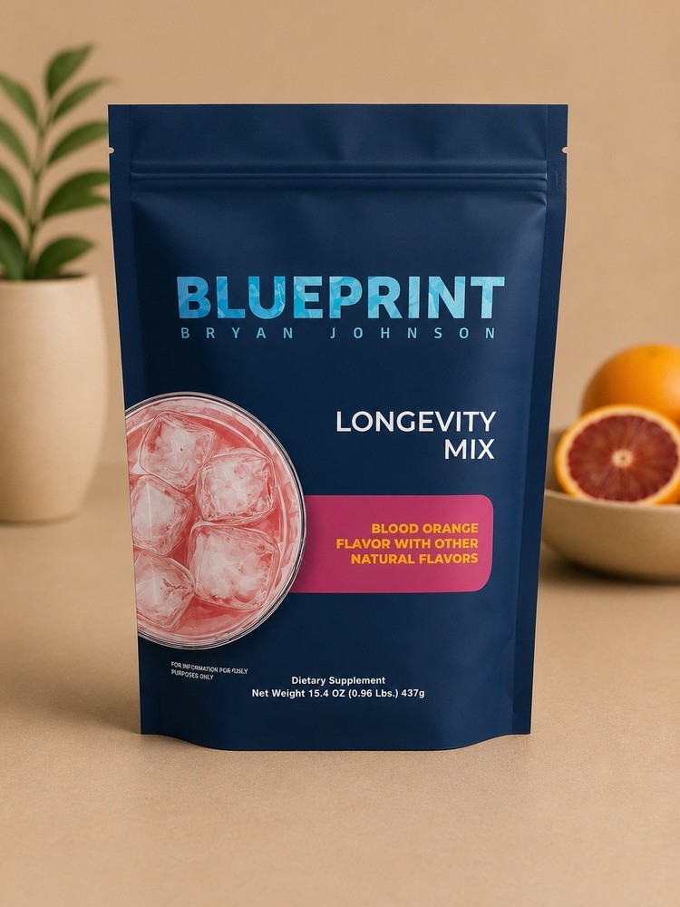 Blueprint Bryan Johnson Longevity Mix – Muscle Builder & Recovery 1-LB Exp: 3/27