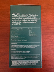 AG1, Greens, Daily Foundational Nutrition, Packet, 40 CT, Sealed Box