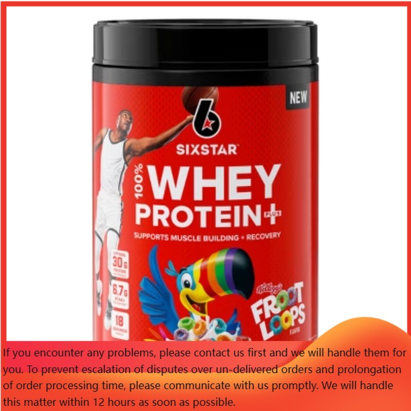 Six Star 100% Whey Protein Plus Kelloggs – Froot Loops – 1.81 lbs: Gluten-Free