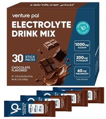 Venture Pal Electrolyte Powder Packets – Sugar-Free Hydration – 16 Sticks