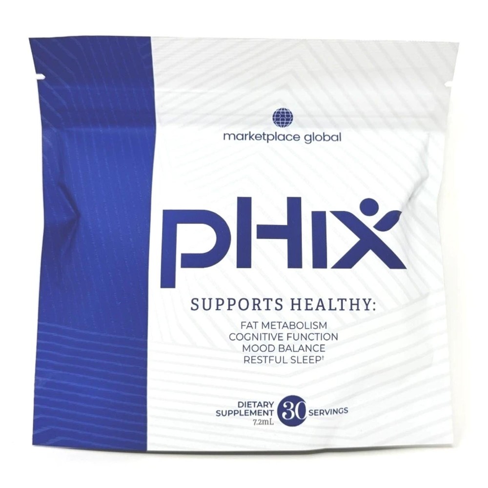 Marketplace Global pHix Fat Burning 30 Snap Packs – New/Sealed! (Exp: 12/2027)
