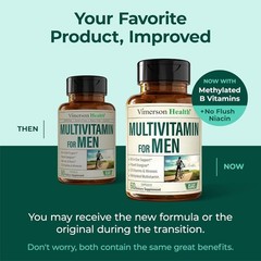 Multivitamin Men Methylated Daily &Capsules B12 A D C Zinc Magnesium 60 capsules