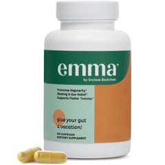 3 Pack Emma Gut Health Supplement 180 Capsules designed for Bloating Relief & Le