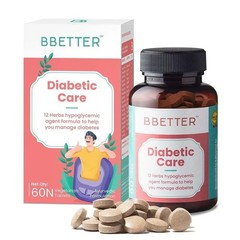 BBETTER Diabetic Care – Lab Tested Ayurvedic Medicine – 60 Veg Capsules R657
