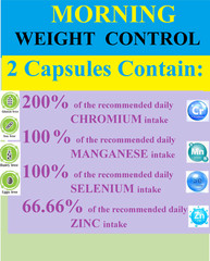 EVENING & MORNING FAT BURNERS WEIGHT LOSS & SUPPRESS APPETITE, 120 DIET CAPSULES