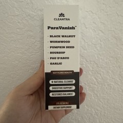 Cleantra ParaVanish Natural Cleanse Digestive Support Restores Balance NEW