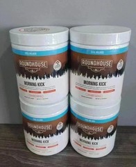 4 Pack Roundhouse Morning Kick Digestive Supplement Powder Strawberry free ship