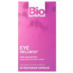 2 X Bio Nutrition, Eye Wellness with Zeaxanthin, 60 Vegetarian Capsules