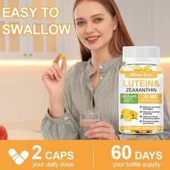 Eye Health Supplement, Lutein and Zeaxanthin, Vision Health, Eye Strain Support