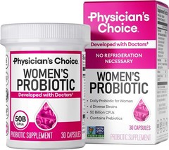 Physician’s CHOICE Women Probiotic 50B CFU Cranberry Feminine Gut Support