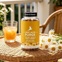 Purge! Uric Acid Flush Detox Cleanse Joint Support & Active Mobility Tart Cherry