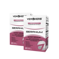 VEMOHERB GERANIUM (60 vegan caps) – 2pcs.