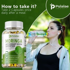 Moringa – Antioxidant, Immune Booster, Energy & Metabolism, Digestive Support