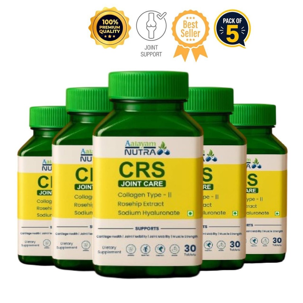 Aalayam NU.TRA CRS Joint Support Collagen 150 Tablets