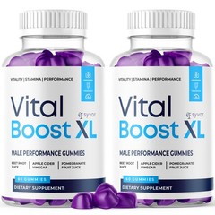 (2 Pack) Vital Boost XL Male Gummys Advanced Blend VitalBoost XL 120 Gummies |