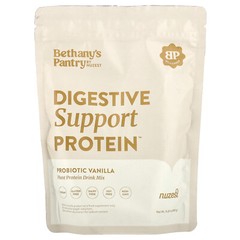 Digestive Support Protein™, Plant Protein Drink Mix, Probiotic Vanilla , 15.87