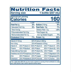 Ensure High Protein Nutrition Shake Milk Chocolate 8 floz 24 Pack Ready to Drink