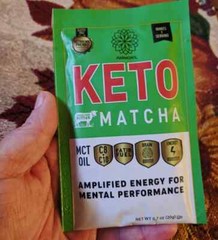 Harmony™Keto Matcha Single Serve To Go Packets 0.7Oz Gluten Free MCT Oil(3 Pack)