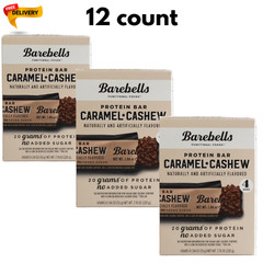 Barebells Protein Bar Caramel Cashew 12 Bars Barebell Bars